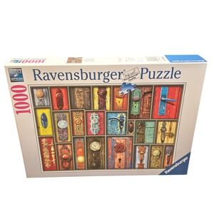 Ravensburger 1000 Piece Puzzle Doors Collection‎ Vintage Antique Knobs Art Box